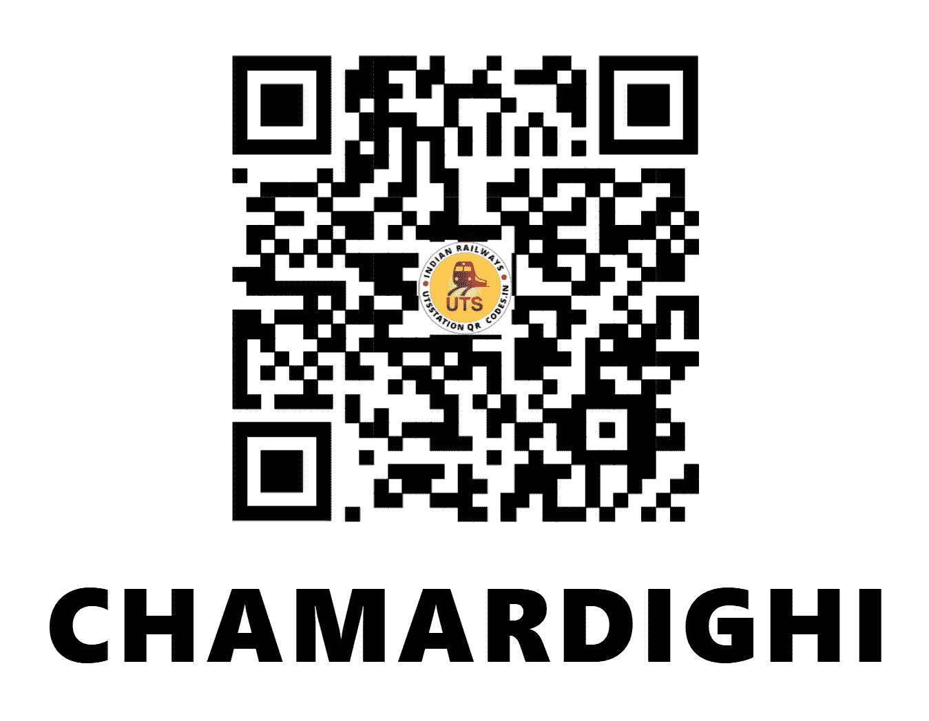 UTS QR Code for CHAMARDIGHI - CMDG (ER - WEST BENGAL)